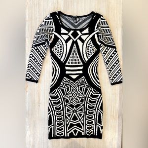 Forever 21 “Herve Ledger” Style Mini Sweater Dress